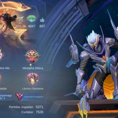 Vendo conta Colecionador prestigiado III, Diversas skins e ex imortal!!!