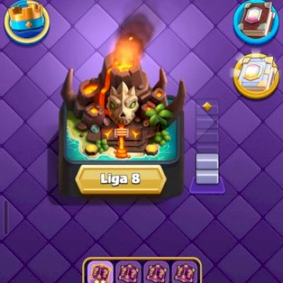 Conta nível 63 torre do rei 15  8900 troféus