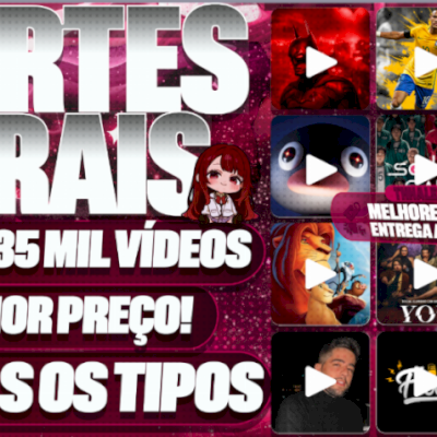 Pack preguiçoso ( isso mesmo tudo pronto só baixar e upar mais de 35k de videos)