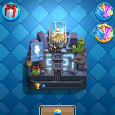 Conta Arena 11 - 3400+ troféus última fornalha evoluída de fim de ano