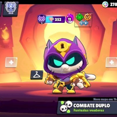 Conta com 8k de troféu, 6 braw com 1k de troféu e 5 nível máximo