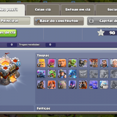 Vendo conta Clash of clans