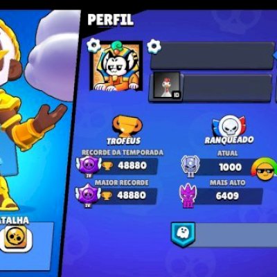 Conta Brawl Stars TOP! 49k+ Troféus, Skins Raras e Coleção Insana!