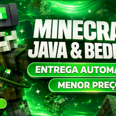 MINECRAFT ORIGINAL JAVA E BEDROCK + ENTREGA AUTOMÁTICA