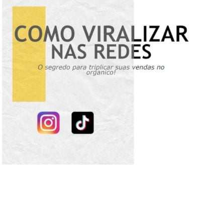 VIRALIZAR NAS REDES SOCIAIS SEM PRECISAR APARECER e ganhe R$3.000 reais ao mês.