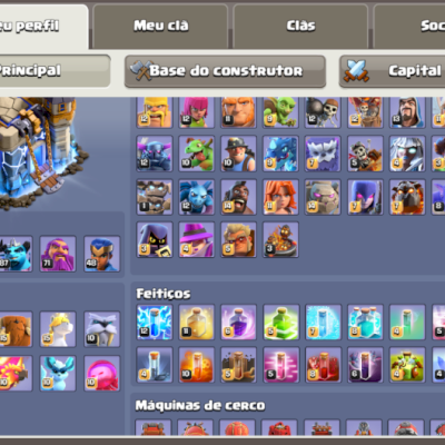 CLASH OF CLANS CV18 (NO PREÇO PRA SAIR HOJE)