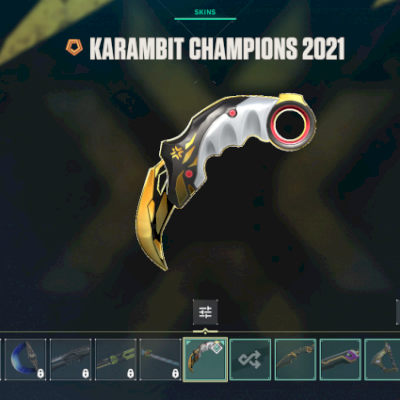 CONTA VALORANT ASCENDENTE KARAMBIT CHAMPIONS 21 + DE 2700 REAIS INVESTIDOS