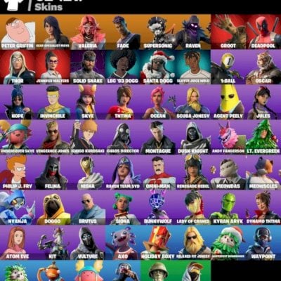 Conta Fortnite >> 62 Skins, Invencivel, Omni Man, Ichigo e+ Entrega Automatica!