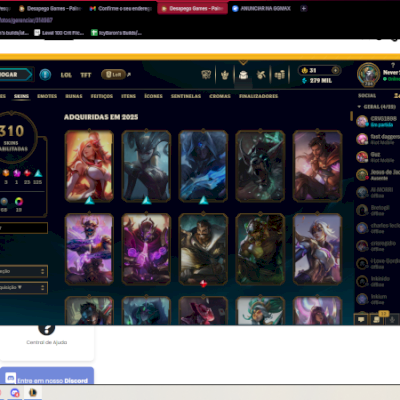 Venda - Conta League Of Legends