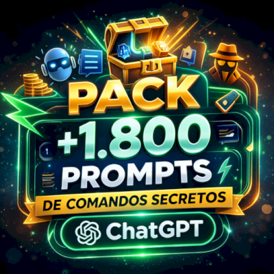 Super Pack+1800 Prompts Comandos Secretos Chatgpt