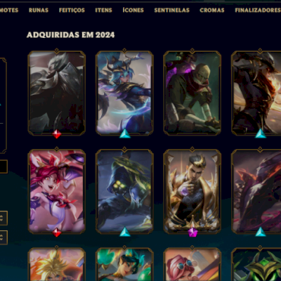 CONTA LOL + VALORANT