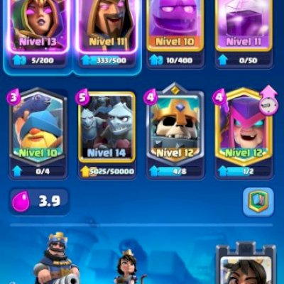 Conta Clash Royale lvl 35 arena 17