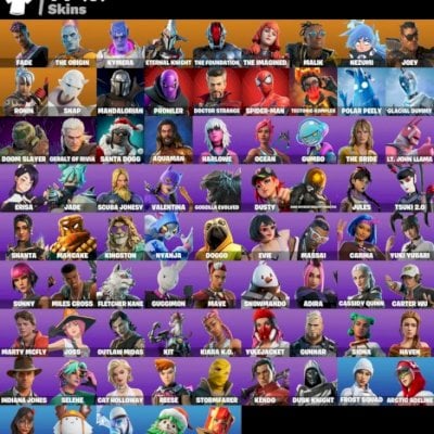 Conta Fortnite | 77 Skins | Outlaw Midas | Homem Aranha | Erisa | Kit