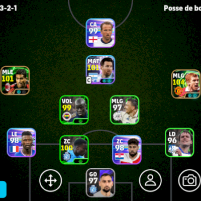 CONTA EFOOTBALL FORÇA 3049 2 ICONS E 1 SHOWTIMES BRABOS