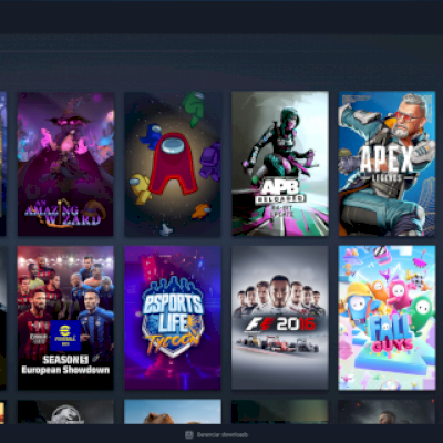 conta steam + de 50 jogos + brinde lv 6