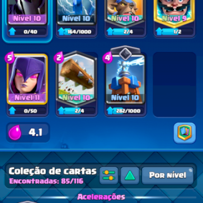 Conta Clash Royale