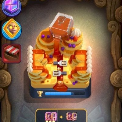 Conta de clash royale com 700 gemas e arena 22