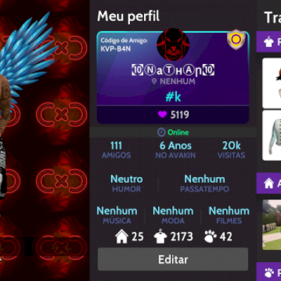 CONTA AVAKIN (6 ANOS)