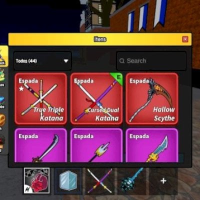 Conta muito braba com vários item e muita skin boa