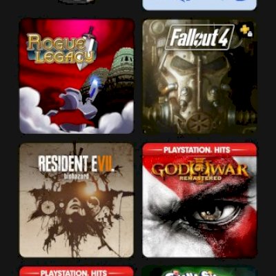 Conta psn mais 100 jogos