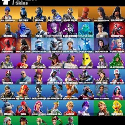 Conta Fortinite | 61 skins | Sultura | Deadpool | Meowscles | Midas(Original)