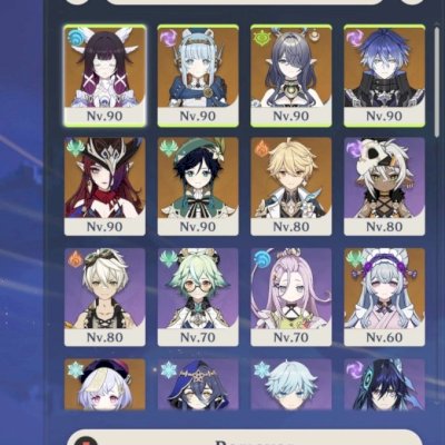 Conta Genshin serv Europa