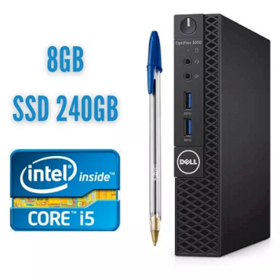 Mini Cpu Dell 3050 I3 8gb Ddr4 240 Ssd Optiplex Mini Pc