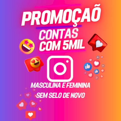 CONTA DO INSTAGRAM COM 5MIL | ANTIGA| SEGUIDORES DE QUALIDADE