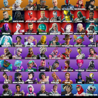 conta de fortnite com mais de 60 skins full acesso