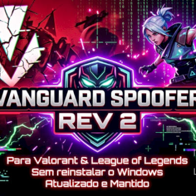 Vanguard Spoofer Rev 2.  Retira Ban Tpm sem precisar formatar computador