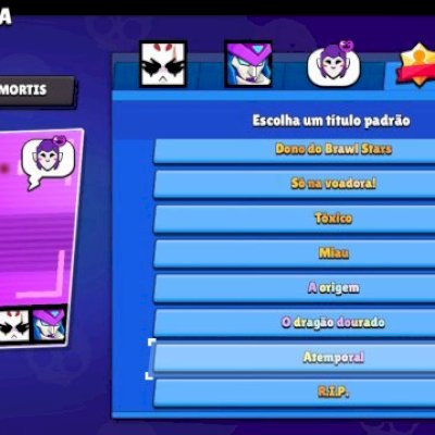 Vendo conta de brawl stars