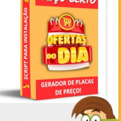 Script Gerador de Placas de Preço!