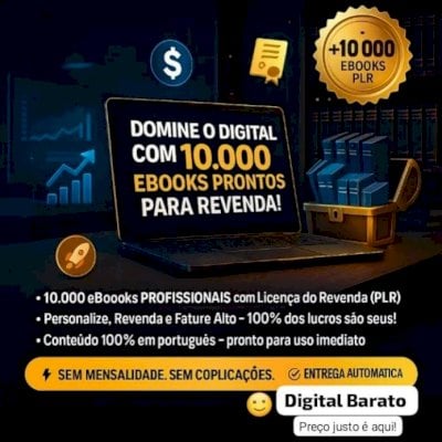 📦✅🤠🤑😎Pacote Com +10.000 PLRs +🎁Bônus De 300 PLRs