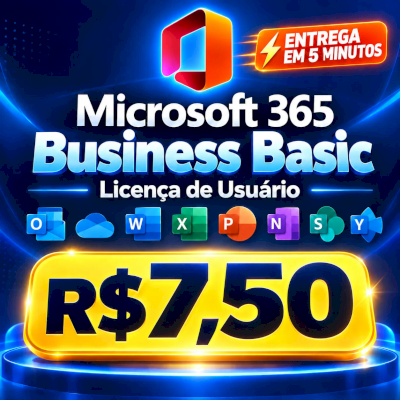 Microsoft 365 Business Basic – Licença de Usuário