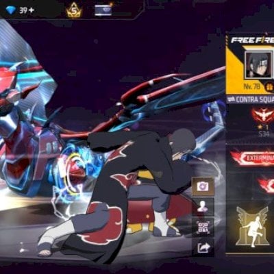 CONTA DO FREE FIRE ANTIGA (COM ITENS RAROS)