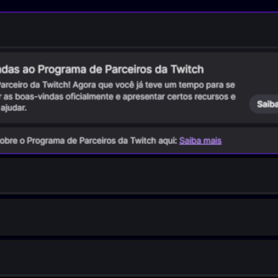 Conta verificada da Twitch