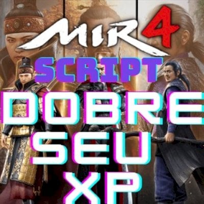 Script mir4, DOBRE seu xp e recursos!