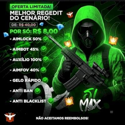 Xit Regedit free fire a melhor do desapego games e muito barata por apenas 8$