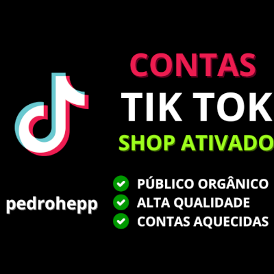 CONTA TIKTOK SHOP ATIVADO 4 MIL SEGUIDORES