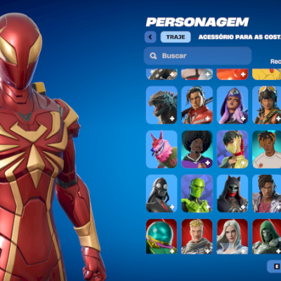 Conta Fortnite | 68 Skins | Iron Spider | Entrega automática!