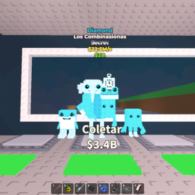 ROUBE um brainhot los combinasonas diamante de 22 m