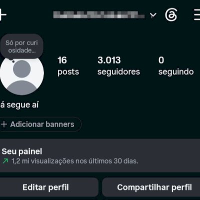CONTA DO INSTAGRAM À VENDA — 3 MIL+ SEGUIDORES