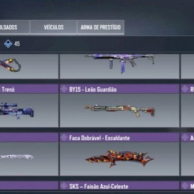 Conta com arma lendaria