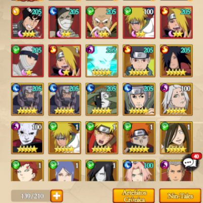 Conta de Arashi vip 2