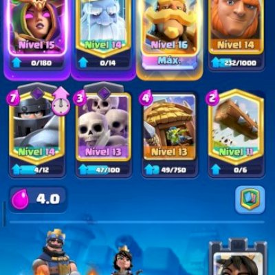 CONTA GEMADA DE CLASH ROYALE