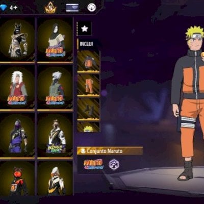 Vendo conta de free fire levei 70