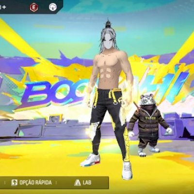 Conta gemada muitos itens gemados e raros