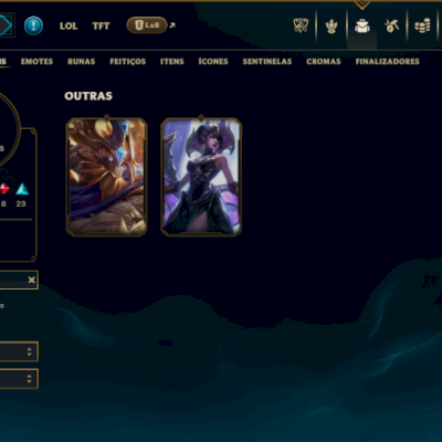 Ferro 3 com 125 Champs e 112 Skins ( MAIN SUP )