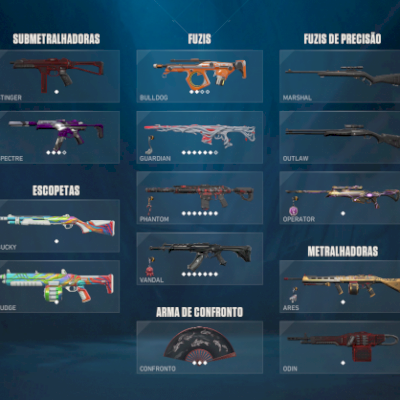 CONTA VALORANT COM SKINS E EX ASCENDENTE 3! - VANDAL SAQUEADORA