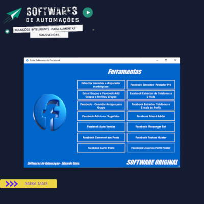 Suite Softwares do Facebook